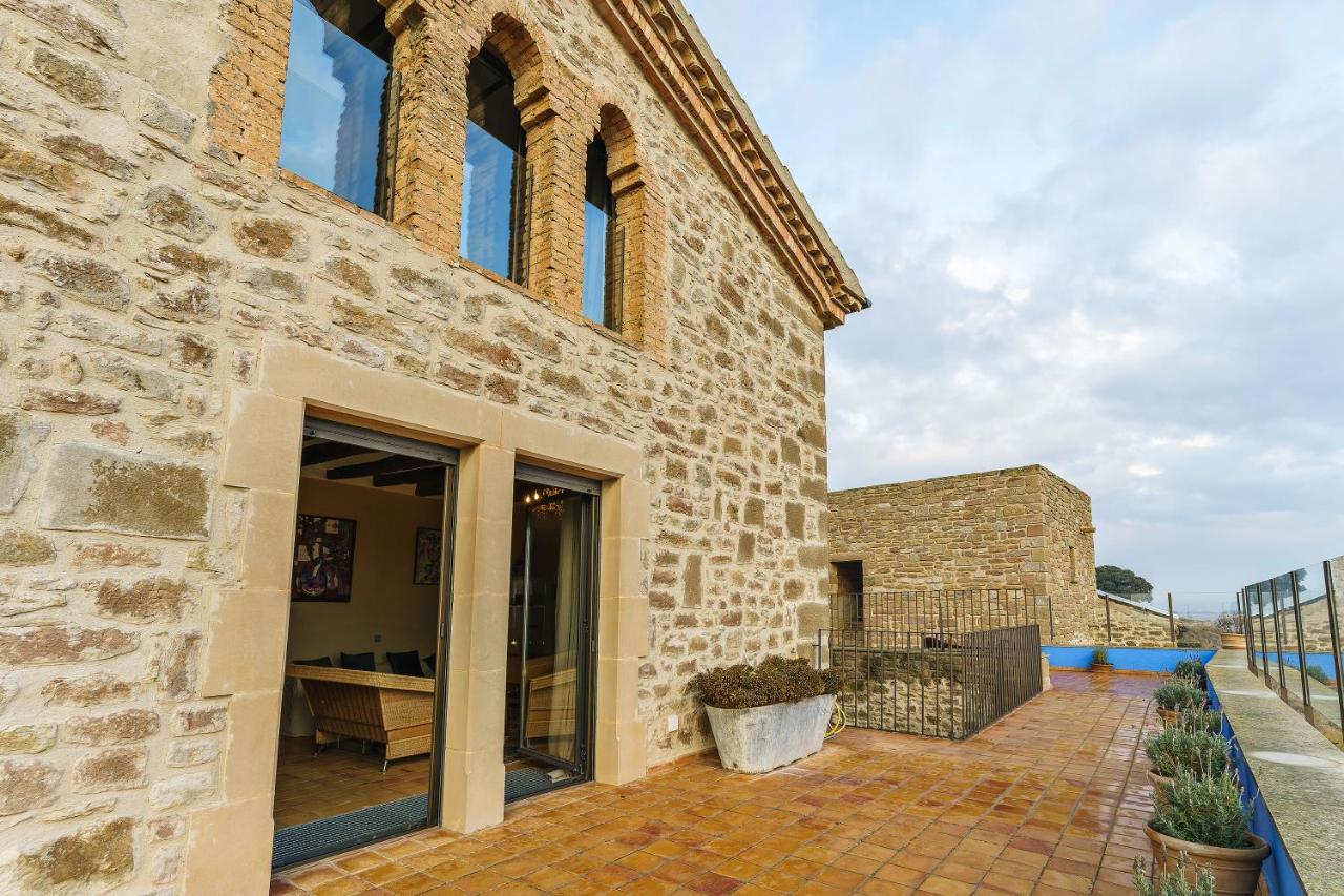 Masia De Queralt Luxury Casa Rural Spa Y Vistas Concabella Exterior photo