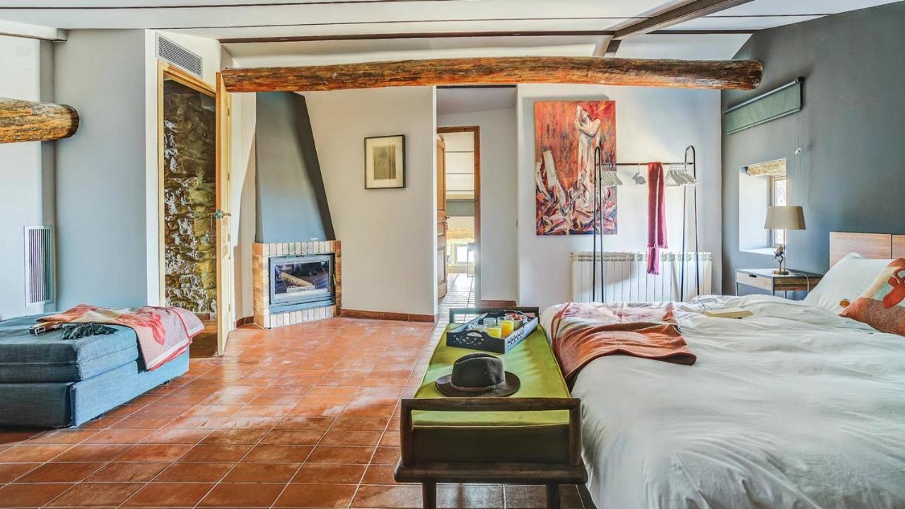 Masia De Queralt Luxury Casa Rural Spa Y Vistas Concabella Exterior photo