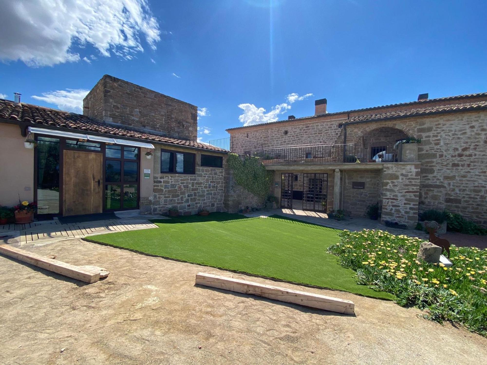 Masia De Queralt Luxury Casa Rural Spa Y Vistas Concabella Exterior photo